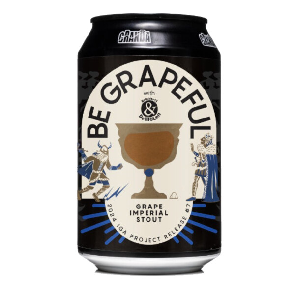 Birrificio della Granda Be Grapeful IGA Grape Imperial Stout
