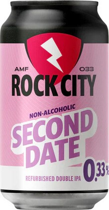 Rock City Second Date - Non-Alcoholic Refurbished DIPA