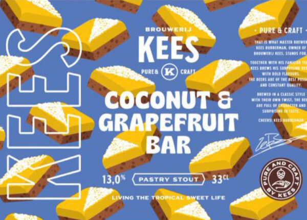 Brouwerij Kees Coconut & Grapefruit Bar