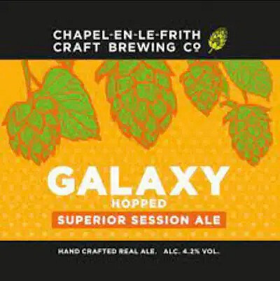 Chapel-en-le-Frith Craft Brewing Co Galaxy Hopped Superior Session Ale
