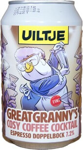 Uiltje Brewing Co. Great Granny's Cosy Coffee Cocktail