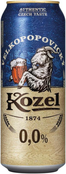 Pivovar Velké Popovice (Kozel) Nealko (0,0%/Free)