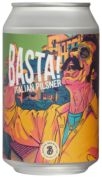 Bustad Brewing BASTA! Italian Pilsner