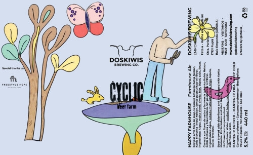 DosKiwis Brewing Co. Happy Farmhouse