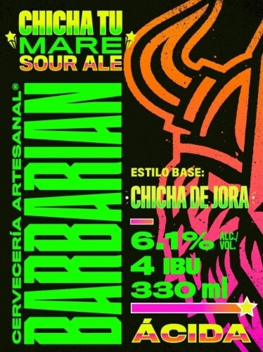 Cervecería Barbarian Chicha Tu Mare