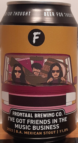 Brouwerij Frontaal I've Got Friends in the Music Business - BA 2023