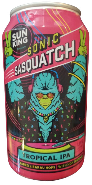 Sun King Brewing Company Sonic Sasquatch