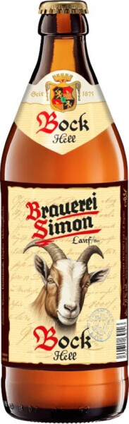 Brauerei Simon Bock Hell