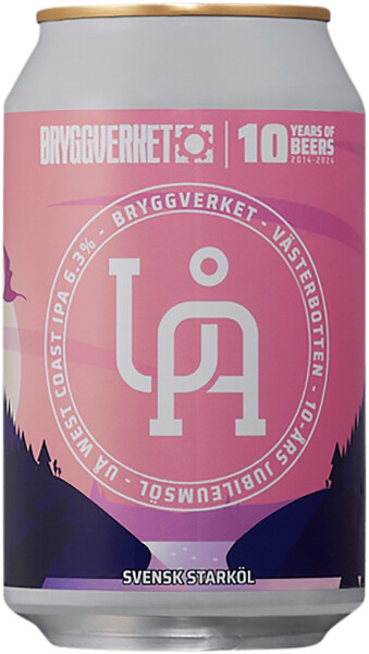 Bryggverket UÅ West Coast IPA