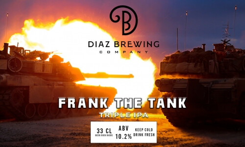 Diaz Brewing Company Frank the Tank