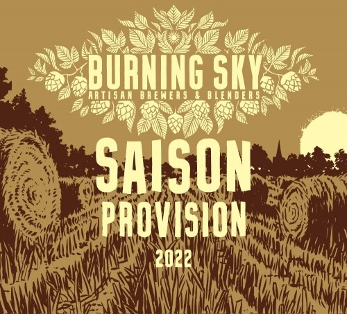 Burning Sky Brewery Saison Provision 2022