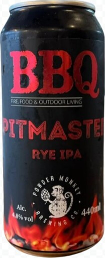 Powder Monkey Brewing Co. BBQ Pitmaster Rye IPA