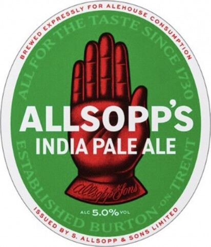 Allsopp's India Pale Ale (Cask)