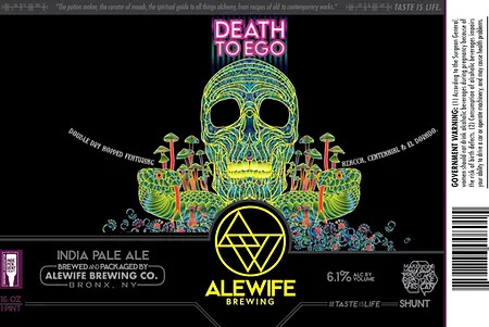 Alewife Brewing Company Death To Ego