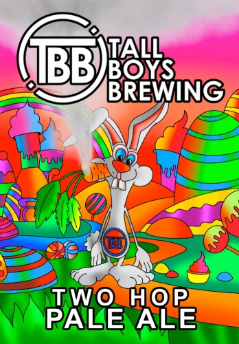 Tall Boys Brewing Two Hop Pale Ale Classic (Vic Secret and Citra Version)