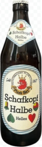Brauerei Plank Schafkopf Halbe
