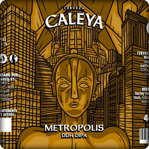 Cerveza Caleya Metrópolis