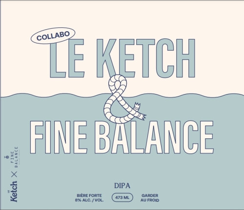 Le Ketch - Microbrasserie du Littoral Capitaines Mitch & Rich - Ketch X Fine Balance