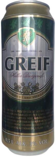 Pécsi Sörfőzde Greif