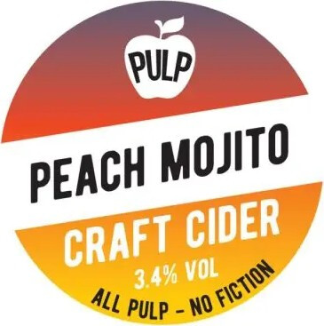PULP Cider Peach Mojito
