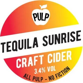 PULP Cider Tequila Sunrise