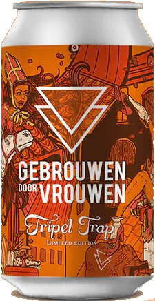 Gebrouwen door Vrouwen Tripel Trap