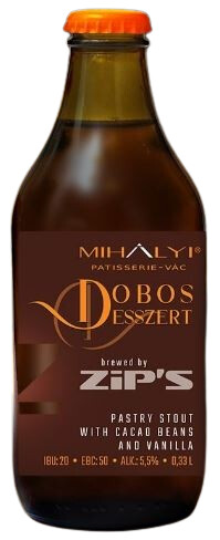 zip's brewhouse Dobos Desszert
