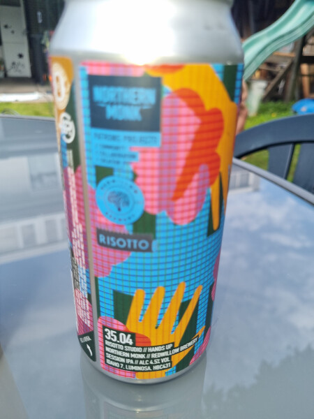 Northern Monk Brew Co. Patrons Project 35.04 Risotto Studio // Hands Up // Redwillow // Session IPA