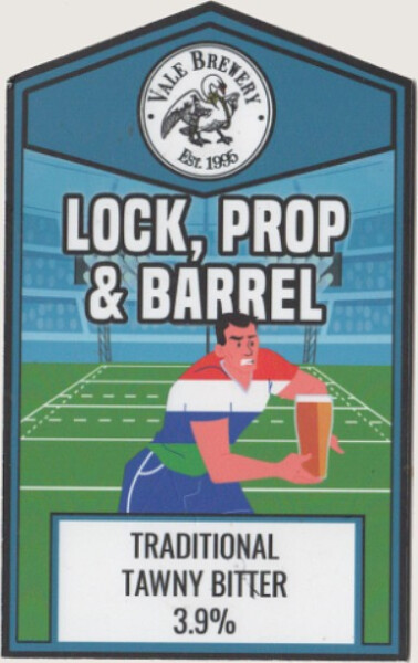Vale Brewery Lock Prop and Barrel