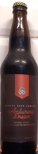 Denver Beer Company Amburana Dream
