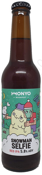 MONYO Brewing Co. Snowman Selfie