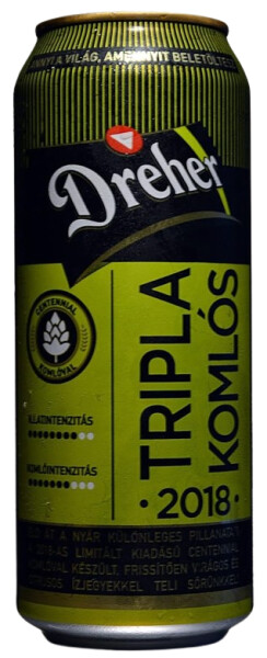 Dreher Sörgyárak Tripla Komlós (2018)