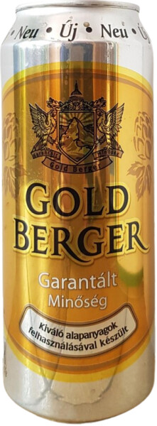 Dreher Sörgyárak Gold Berger