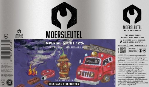 Moersleutel Craft Brewery Mexicake Firefighter