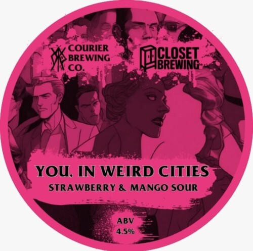 Courier Brewing You, In Weird Cities