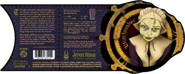 Jester King Brewery Wytchmaker (Dry English Yeast)