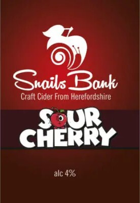 Snails Bank Cider Sour Cherry