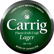 Carrig Brewing Co. Finest Irish Craft Lager