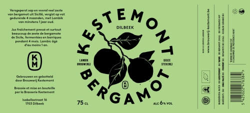 Brouwerij Kestemont Bergamot