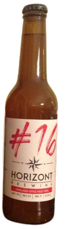 Horizont Brewing Pilot Series #16 - Chicago-Style Hazy DIPA