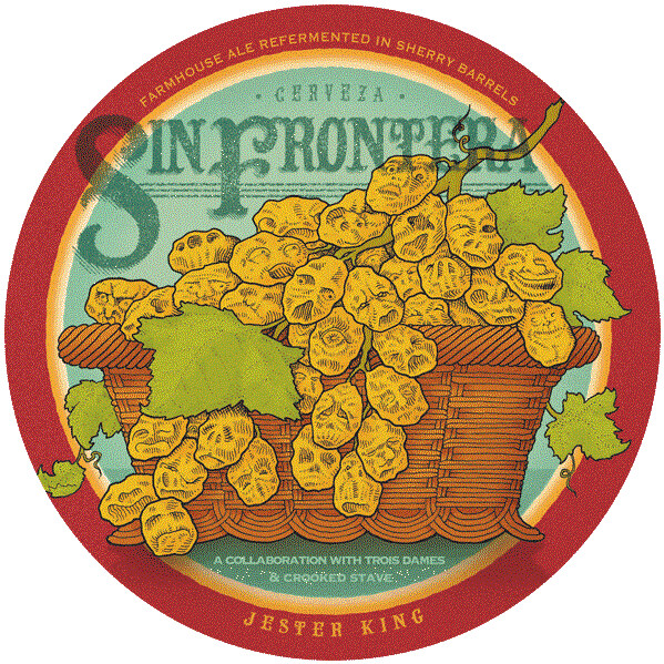 Jester King Brewery Cerveza Sin Frontera: Sherry Barrel Aged
