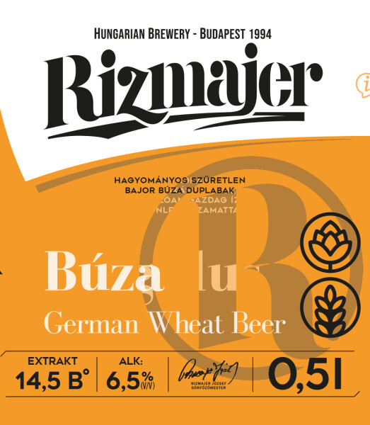Rizmajer Sörfőzde Búza
