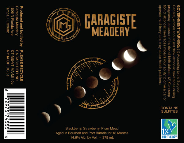 Garagiste Meadery Blood Moon - Barrel Aged