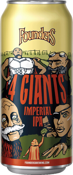 Founders Brewing Co. 4 Giants Imperial IPA
