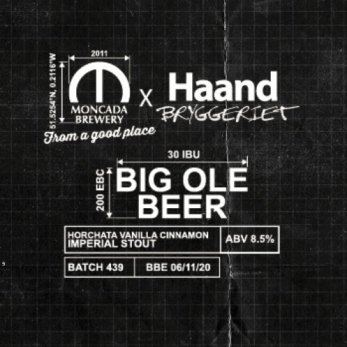 Moncada Brewery Big Ole Beer