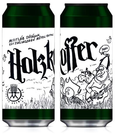 Reketye Sörfőzde (Sörműves Kezek) Holzkoffer