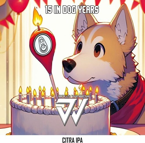 Dog's Window Brewery 15 In Dog Years