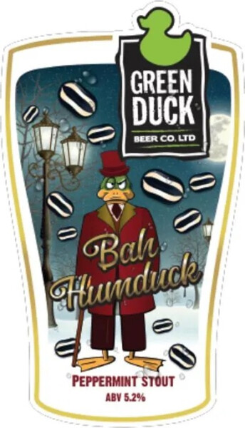 Green Duck Beer Co. Bah Humduck - Peppermint Stout