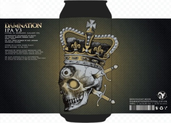 Holy Goat Damnation IPA V3