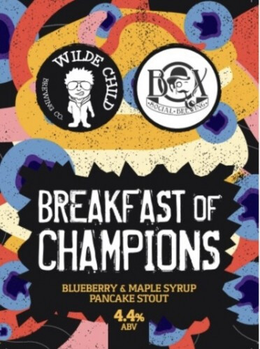 Wilde Child Brewing Co Breakfast Of Champions - Blueberry & Maple Syrup
